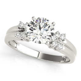 ENGAGEMENT RINGS CLUSTER SIDES