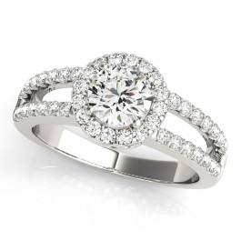 ENGAGEMENT RINGS HALO ROUND