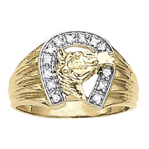 GENTS RING HORSESHOE & NOVELTY