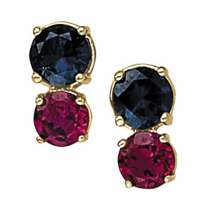 EARRINGS COLOR ROUND