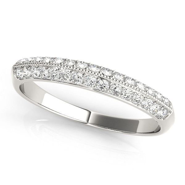 WEDDING BANDS PAVE