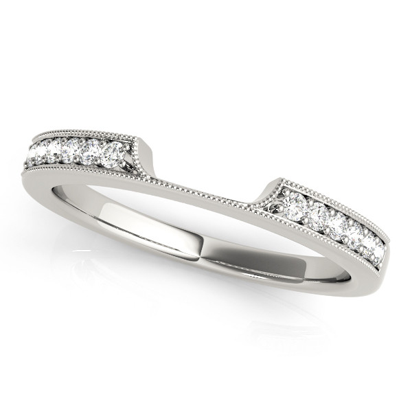 WEDDING BANDS CURVED BANDS