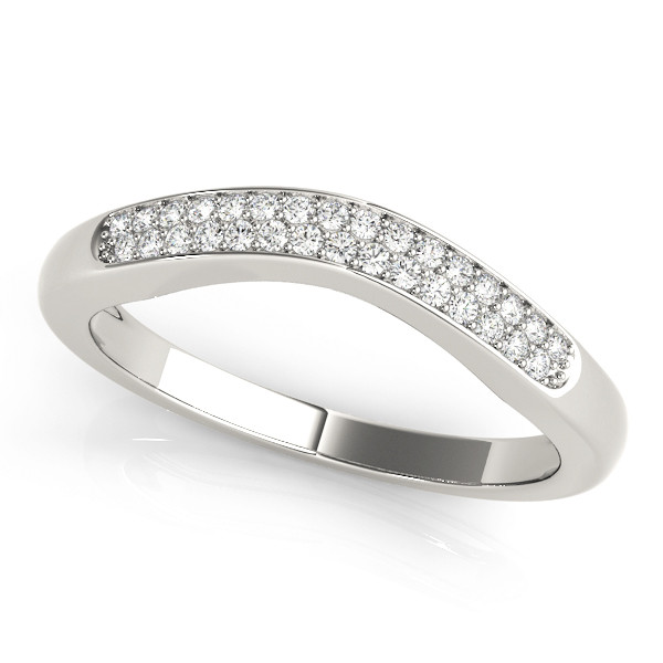 WEDDING BANDS CURVED BANDS