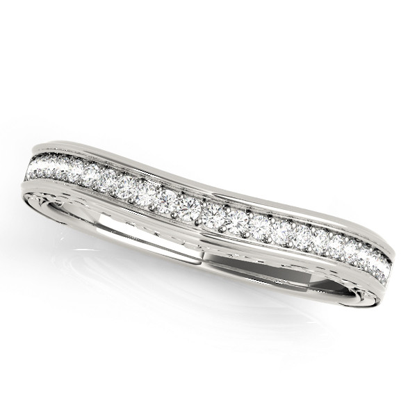 WEDDING BANDS CURVED BANDS