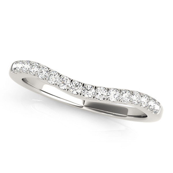 WEDDING BANDS CURVED BANDS