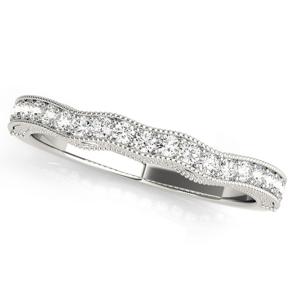 WEDDING BANDS CURVED BANDS