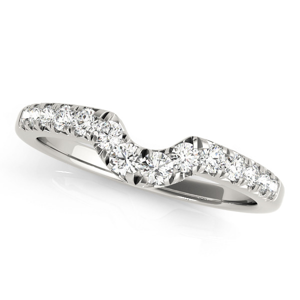 WEDDING BANDS CURVED BANDS