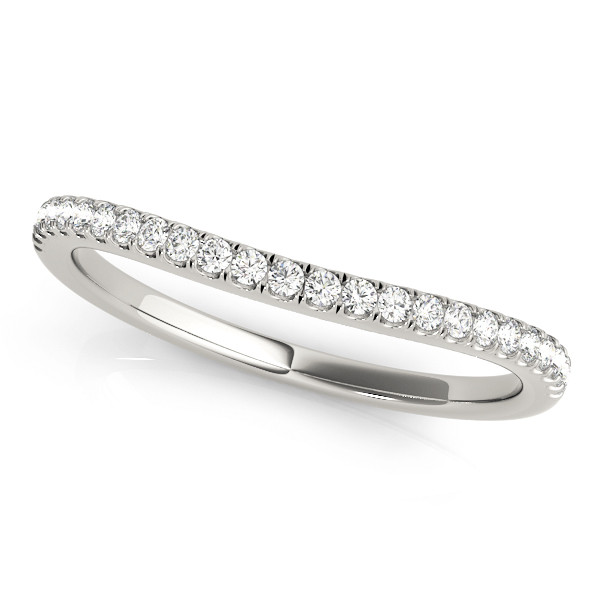 WEDDING BANDS CURVED BANDS