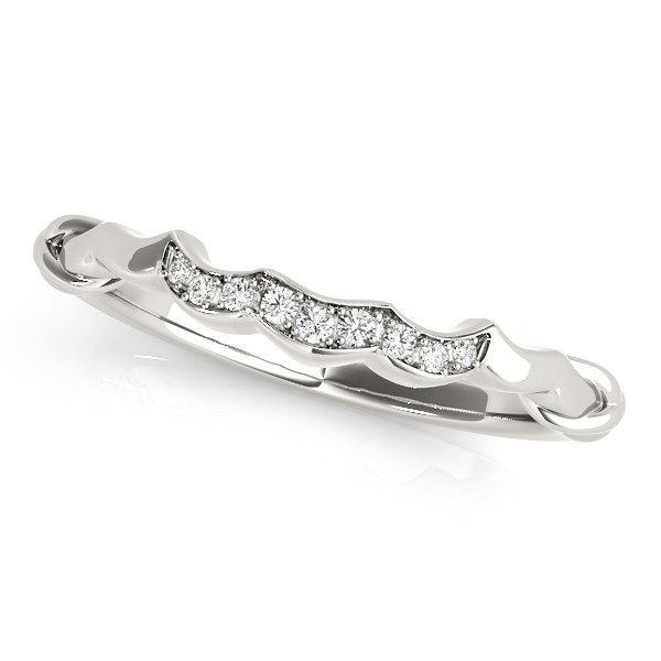 WEDDING BANDS CURVED BANDS