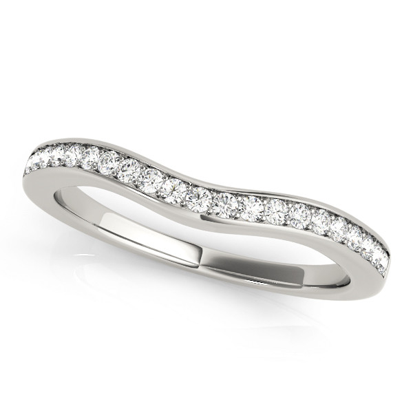 WEDDING BANDS CURVED BANDS