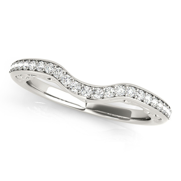 WEDDING BANDS CURVED BANDS