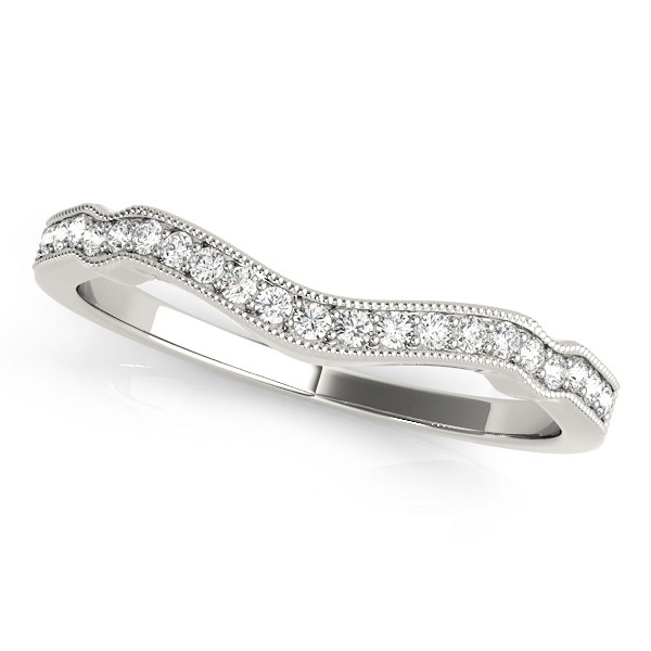 WEDDING BANDS CURVED BANDS