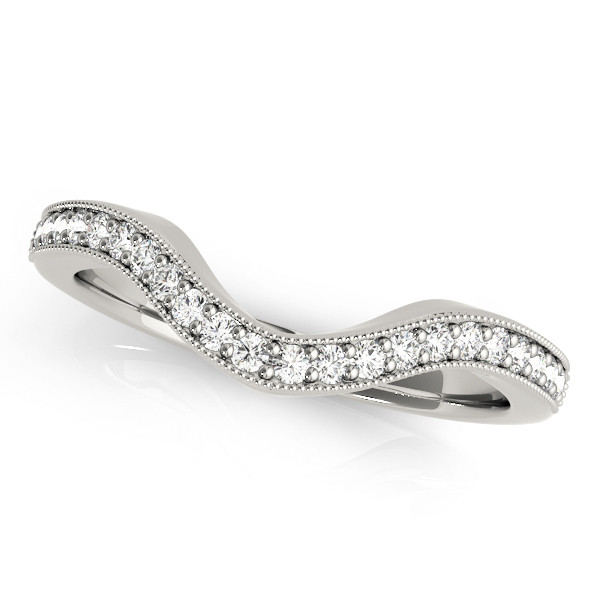 WEDDING BANDS CURVED BANDS