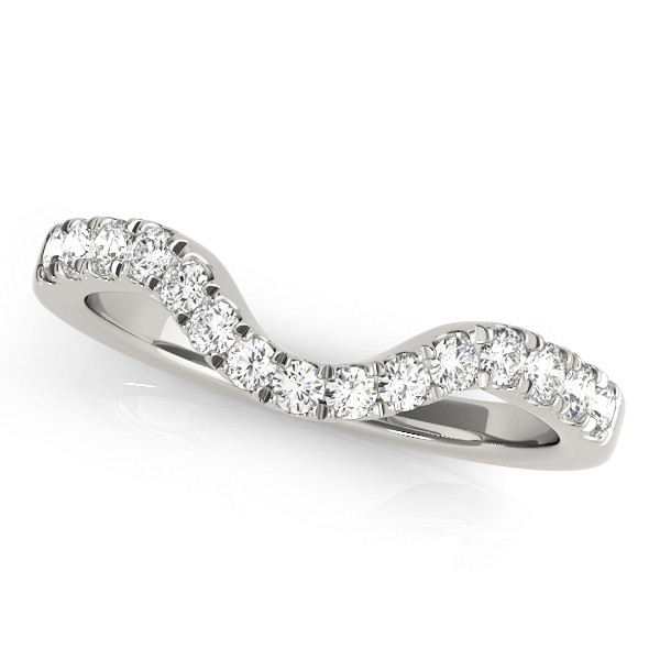 WEDDING BANDS CURVED BANDS