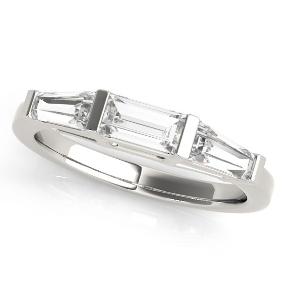 WEDDING BANDS FANCY SHAPE BAGUETTE