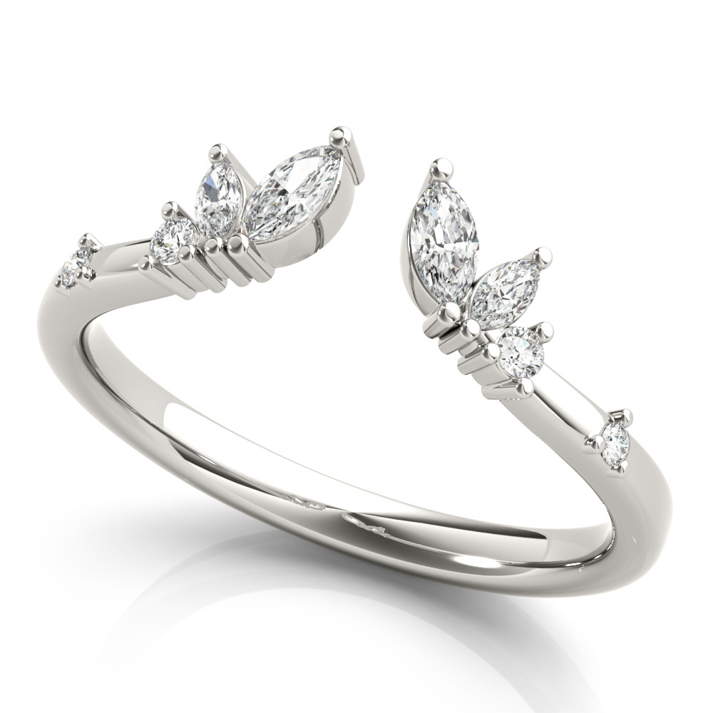 FASHION RING MARQUISE AND ROUND