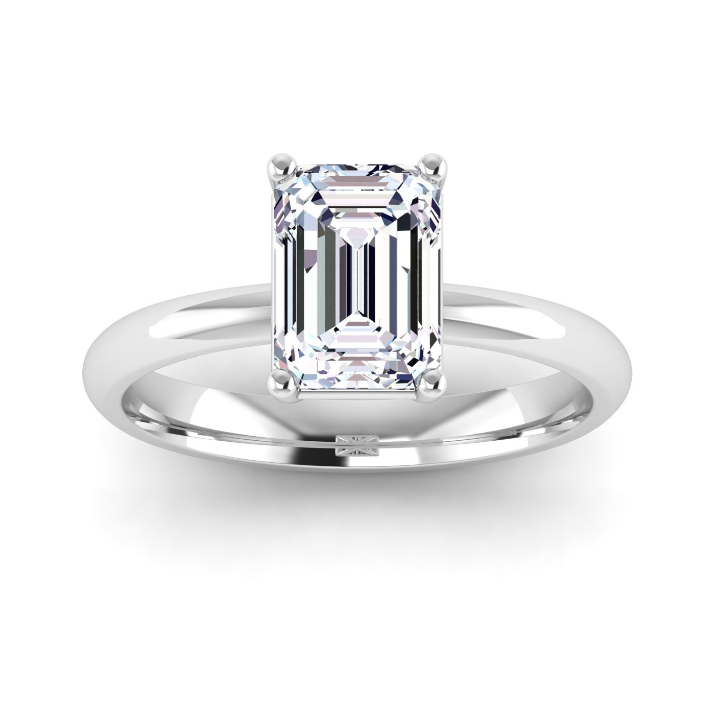 1 1/2CT LAB  EC SOLITAIRE RING