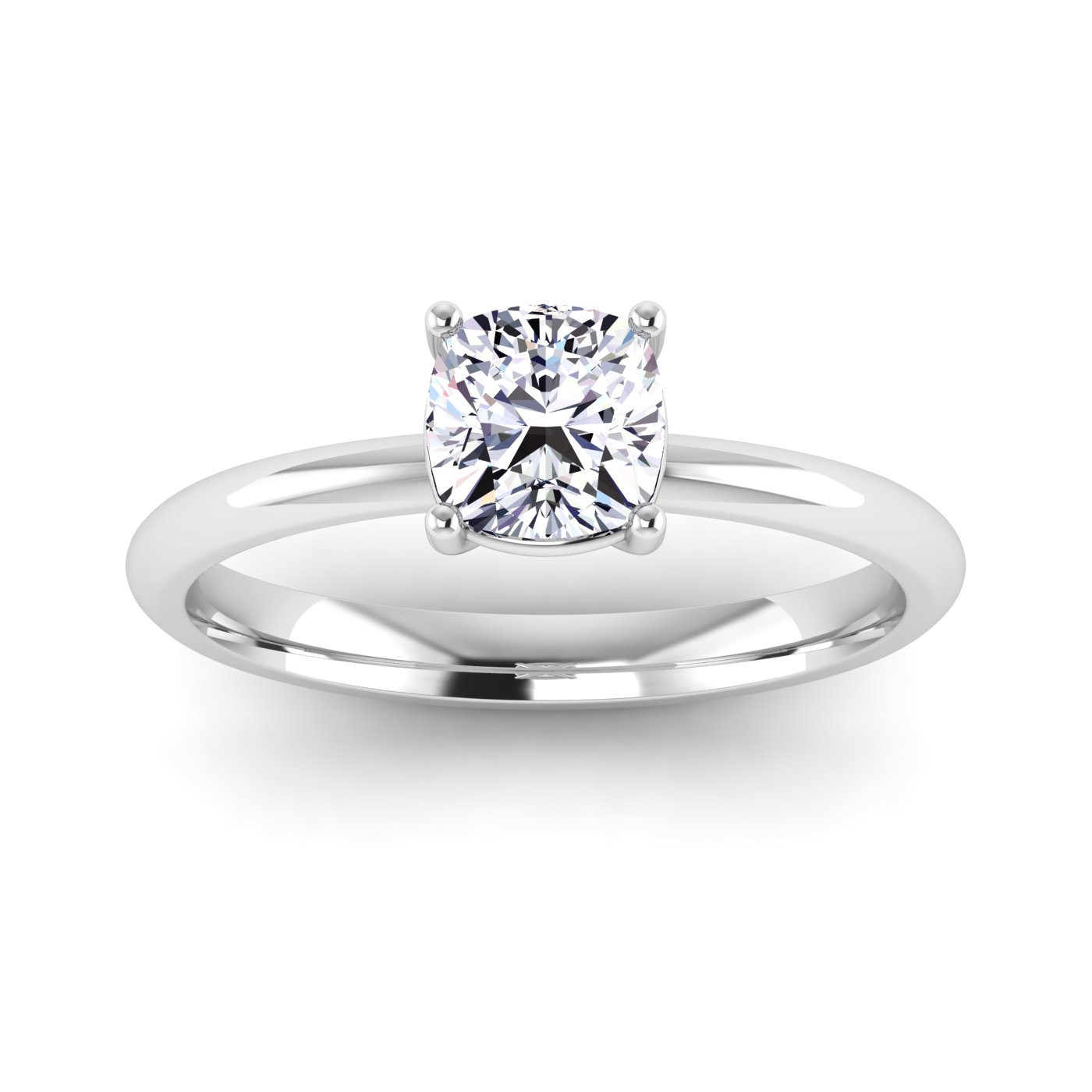 1CT LAB CUSHION SOLITAIRE RING