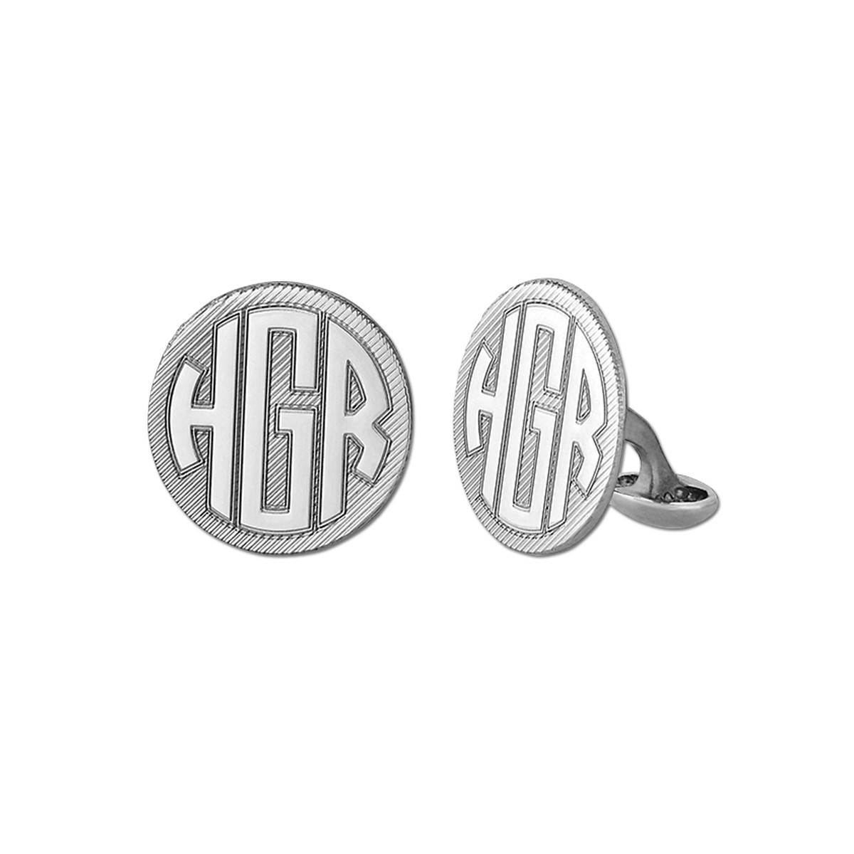 MONOGRAM CUFFLINK