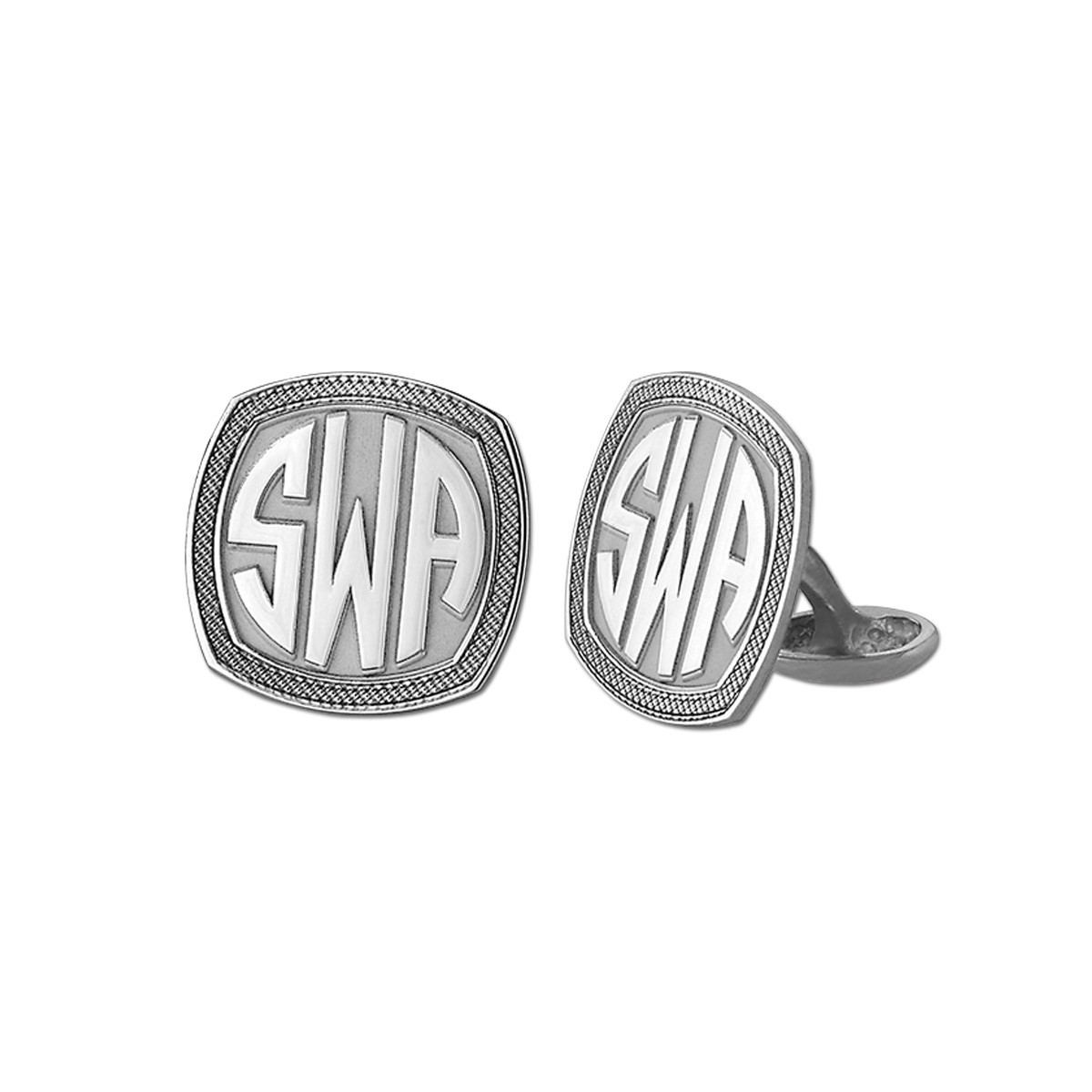 MONOGRAM CUFFLINK