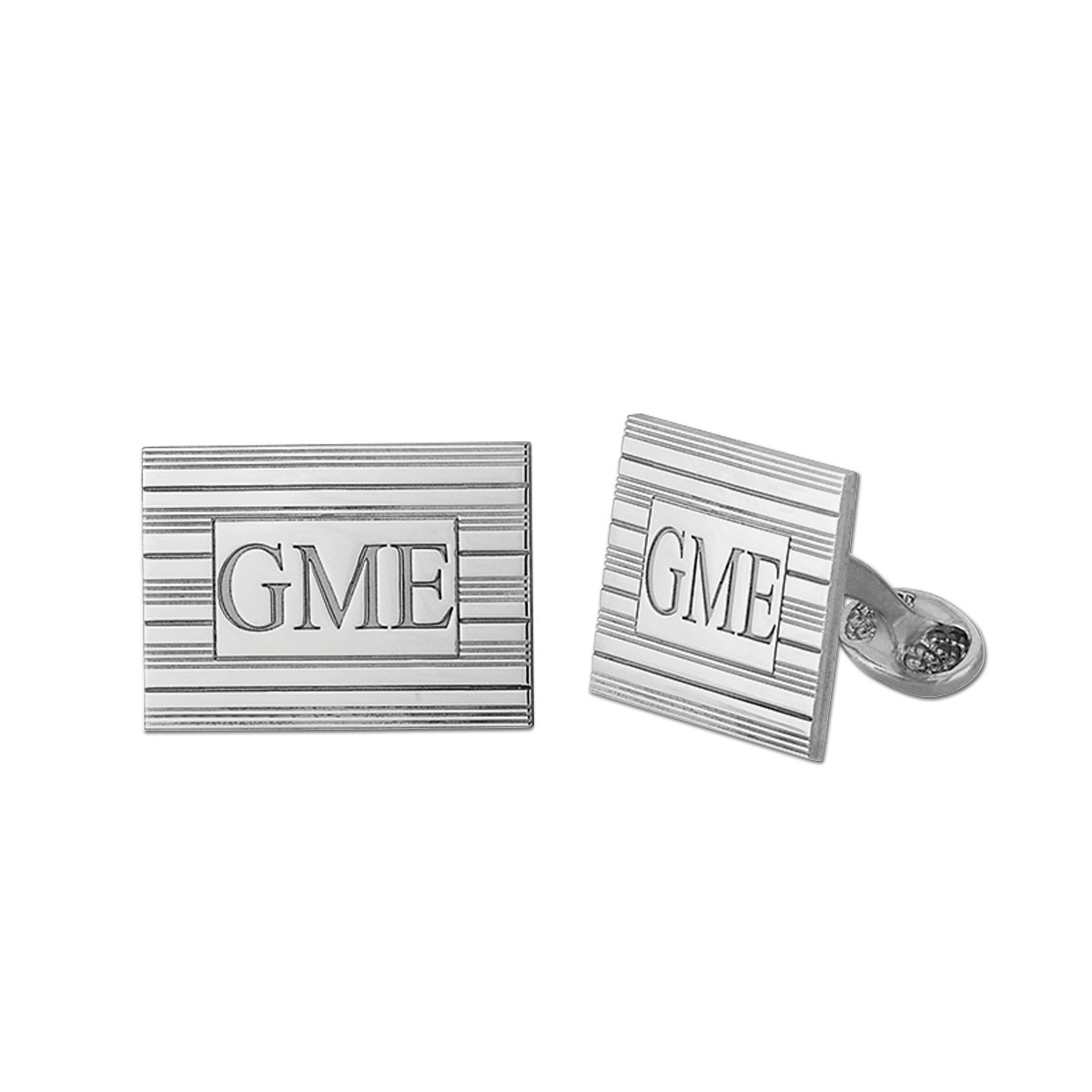 MONOGRAM CUFFLINK