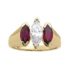 COLOR RINGS MARQUISE