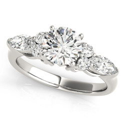 ENGAGEMENT RINGS FANCY SHAPE MARQUISE REMOUNTS