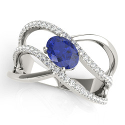 OVAL FASHION RING