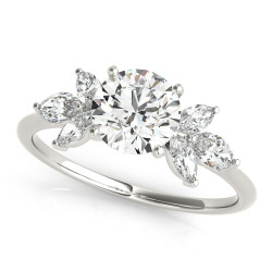 ENGAGEMENT RING, MARQUISE SIDES